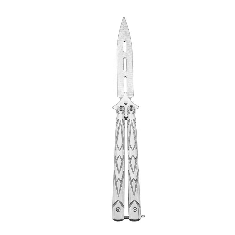 Metal butterfly knife