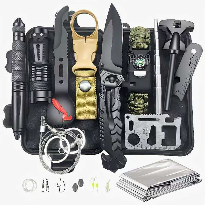 Multifunctional Wilderness Survival Kit