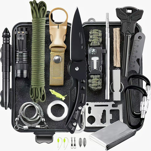 Multifunctional Wilderness Survival Kit