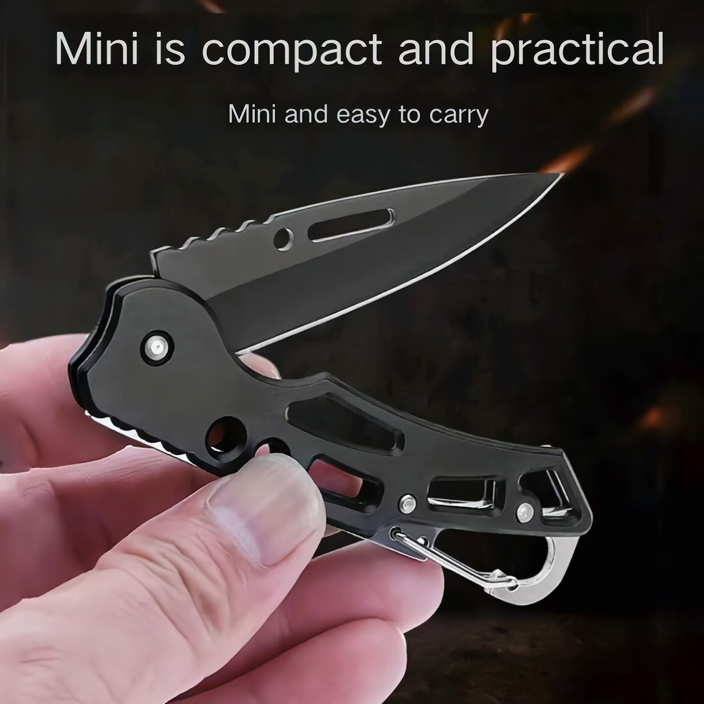 Portable folding knife