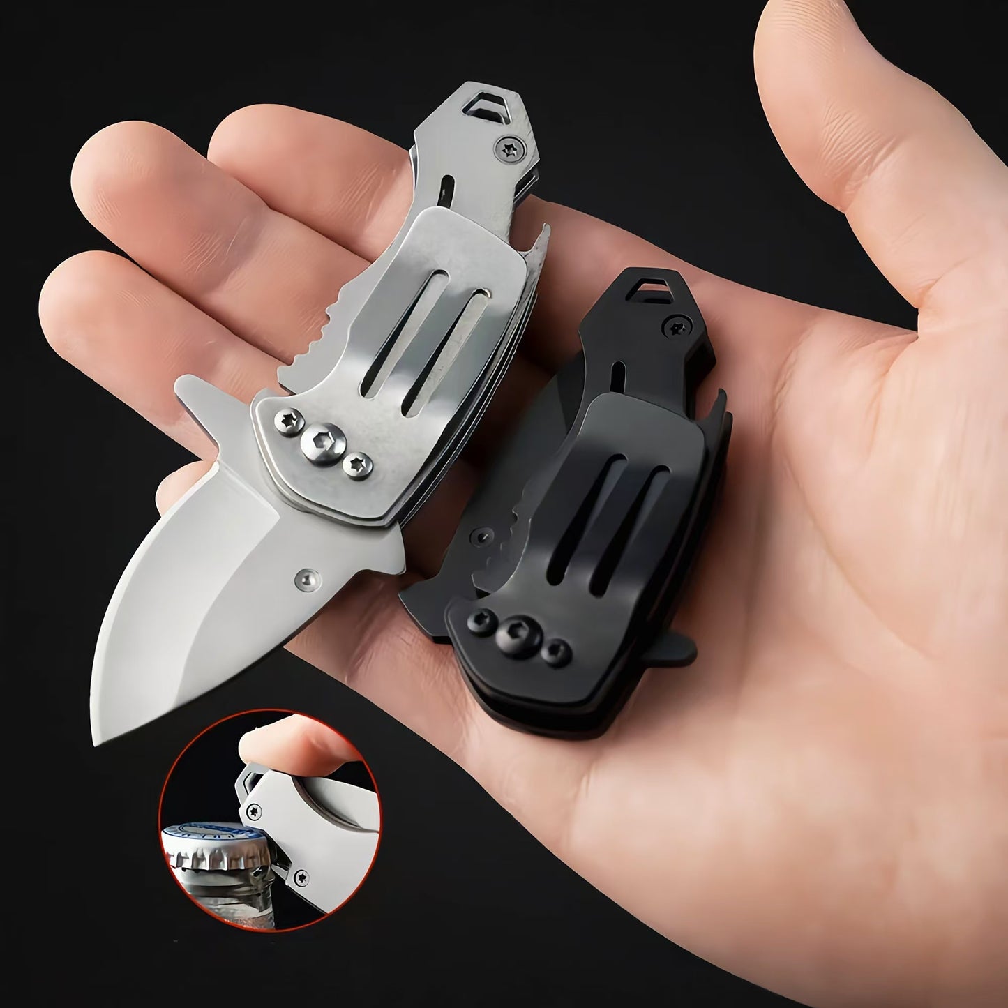 Portable folding knife