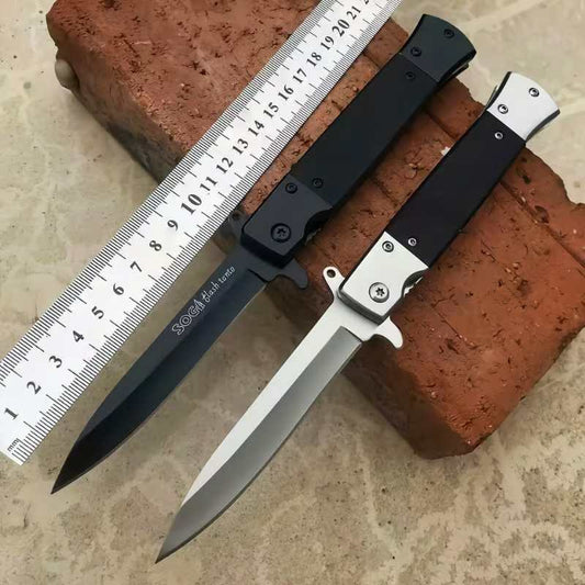 Outdoor folding fruit knife