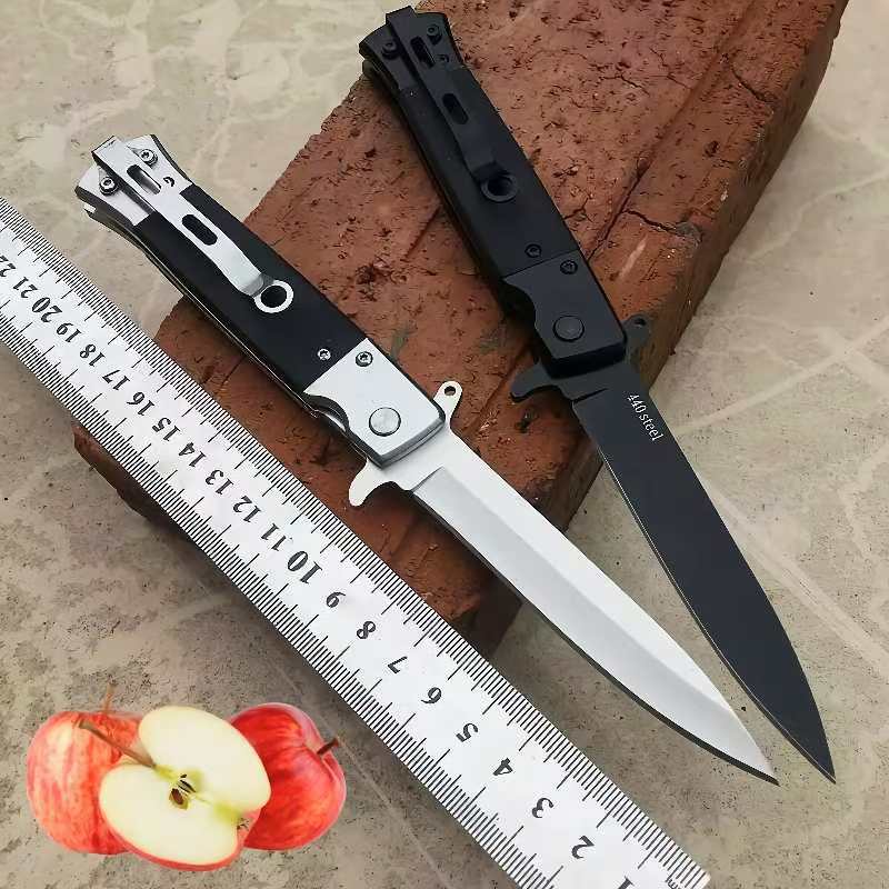 Outdoor folding fruit knife