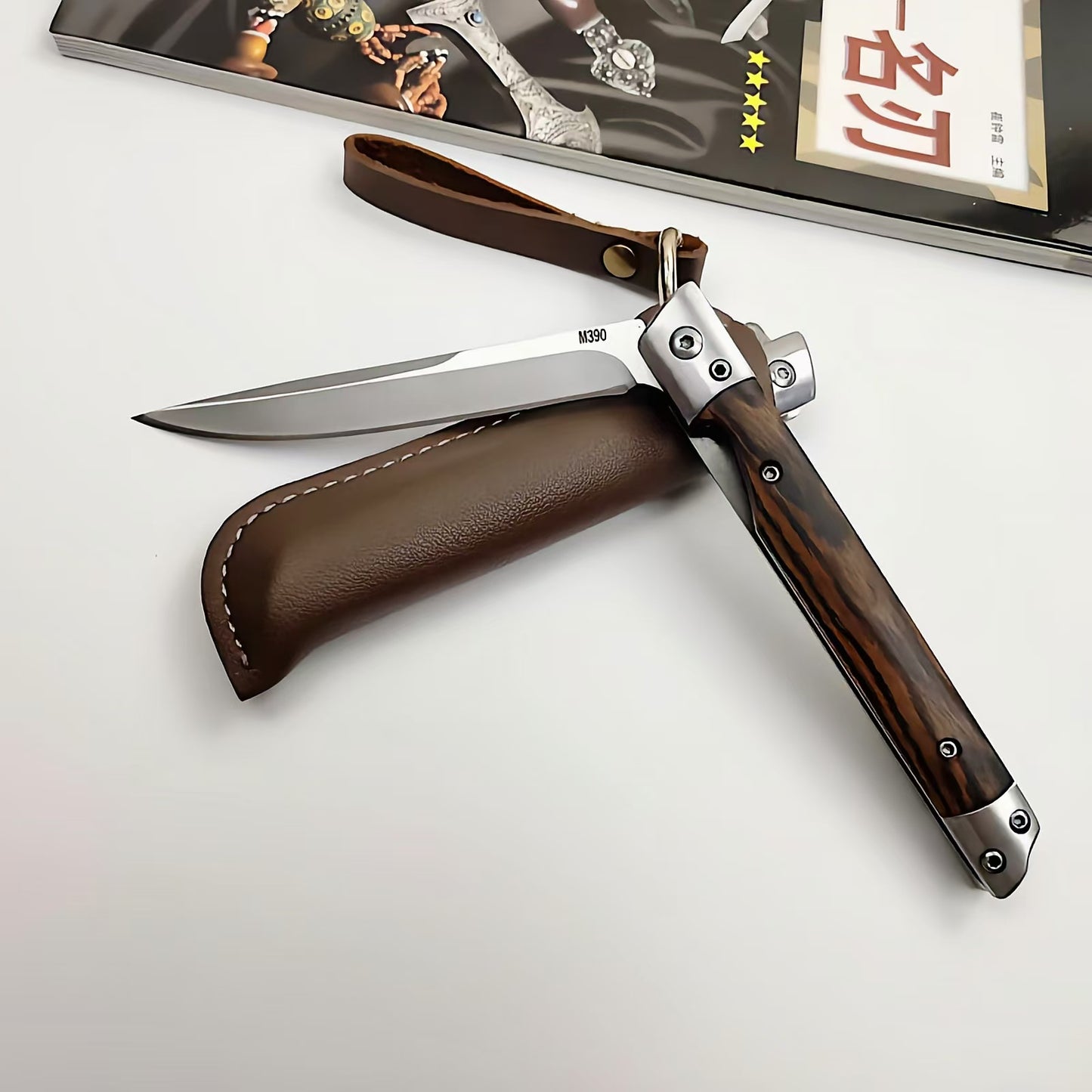 Portable folding knife