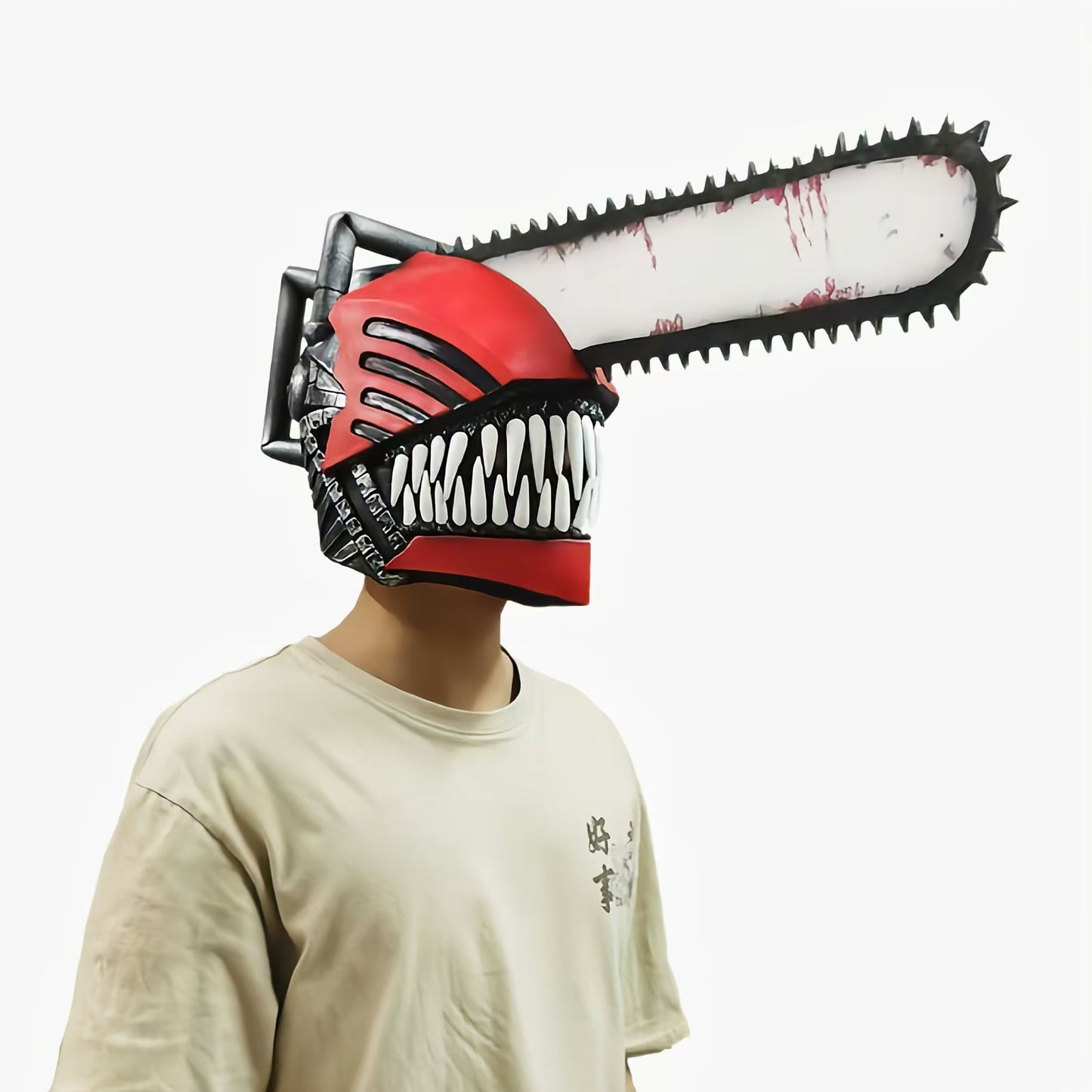 Halloween chainsaw man mask